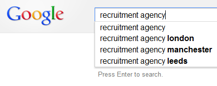 google recruitment agency