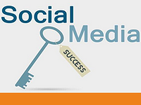 The key to social media success image. The key to social media success image.