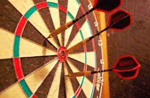 If you're wide of the bullseye, you're missing out.