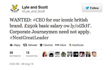 lyle_and_scott_CEO_hiring_tweet